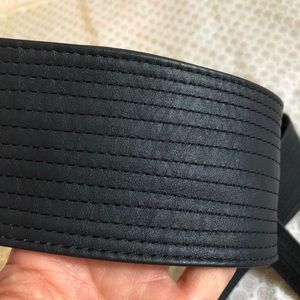 The Limited sash belt new with tag 3 1/4”x90” navy